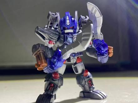 装甲隐藏擎天圣#布鲁可变形金刚星辰版第6代#布鲁可积木人#盲盒