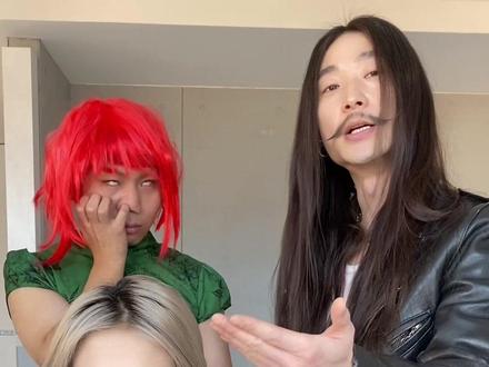 北京的奇葩理发师 #北京染发 #达达利会剪头 #33studio官方账号 #根据脸型设计发型 #变装