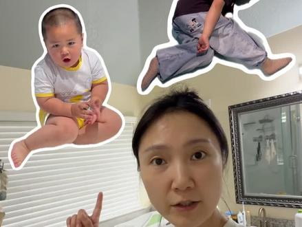 全能花姐上线,单人带娃日常实录@🔥张教官的有趣人生 #独自带娃#带娃日常