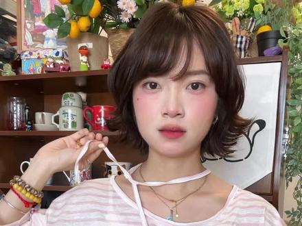 条纹罩衫怎么穿? #韩系穿搭 #ootd穿搭 #ins #条纹控 #春日穿搭