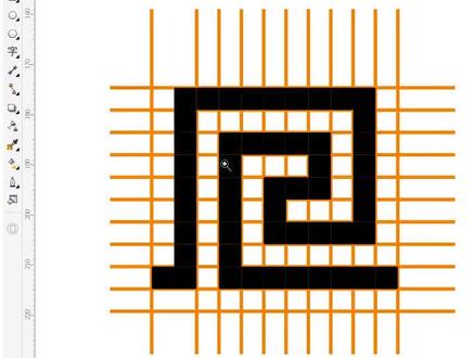 一分钟学会花窗边设计,平面设计教程,海报设计 #cdr #平面设计