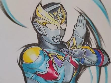 粉丝要看的奥特曼,真的有那么好看吗?#德凯奥特曼 #奥特曼 #重拾手绘 #奥特曼简笔画