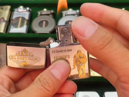 有多少人不知道#zippo #煤油打火机 的隐藏功能?#男人的玩具 #创作灵感 @DOU+小助手