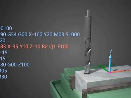 G83钻孔循环指令详解
#G83 #钻孔 #cnc加工中心