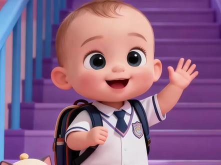 “来咯!小白小白上楼梯,打开电视机,拉拉小天线……”#启蒙早教 #儿歌 #启蒙早教儿歌 #儿童动画 #益智动画