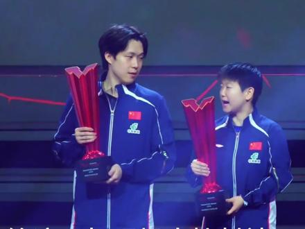 王楚钦双标现场!别装了,你的温柔和闹腾,只给孙颖莎一个人!#乒乓球 #王楚钦 #孙颖莎 #新加坡大满贯