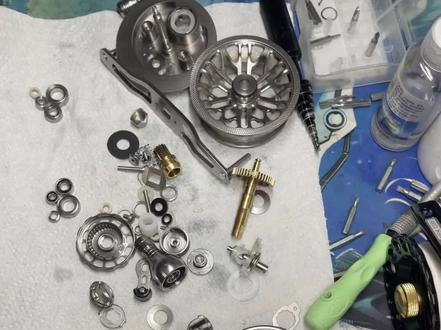 欧贝丝特sp60pro15周年纪念版改装半陶瓷轴承详细教程#欧贝斯特sp60pro #筏轮改装 #筏钓轮改装陶瓷轴承 #陶瓷轴承