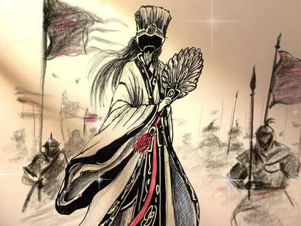 悠悠苍天,何薄于我…#诸葛亮#火柴人#画画#手绘#三国