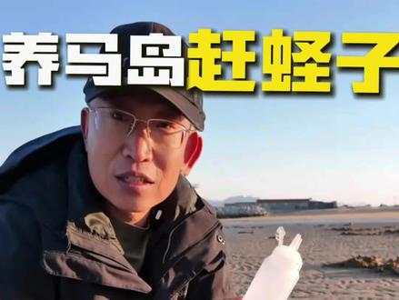 【赶海秘籍】宝哥教你用一罐盐“钓”蛏子!看肥美蛏子排队出水,赶海新手也能秒变高手!等咱再炖一锅鲜掉魂的蛏子汤,从滩涂到餐桌全记录!#养马岛 #赶海 #赶海生活 #渔民日常 #在拍一种很新的vlog