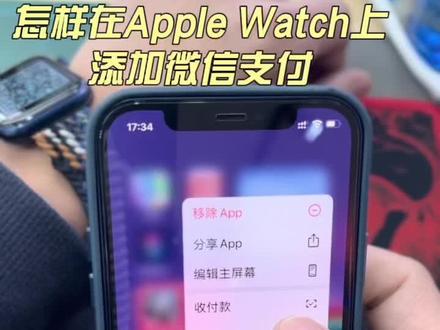 怎样在Apple watch上添加微信支付#好看z就对了 #元能觉醒 #天生女主 @林肯汽车