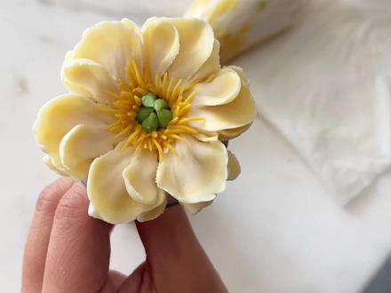 全网最细节牡丹裱花教程#韩式豆沙裱花 #豆沙裱花 #裱花