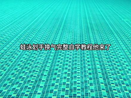 蛙泳划手完整自学教程#学游泳 #游泳 #防溺水 #蛙泳