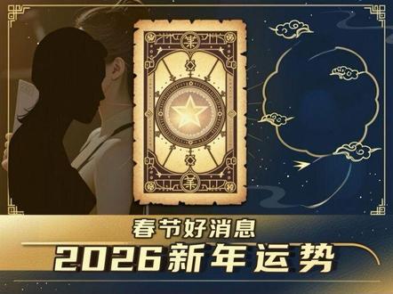 2026新年运势,春节好消息
#塔罗 #塔罗测试#星座#塔罗牌 #新年快乐