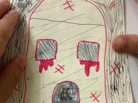 你们敢不敢看我做的恐怖安静书😎#安静书#手工