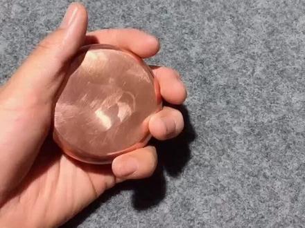 接着盘,#盘他 #紫铜包浆 #印泥盒 纯紫铜包浆