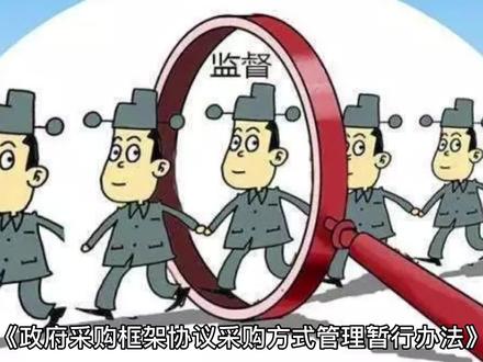 政府采购第七种采购——框架协议采购#采购 #干货分享 #供应链