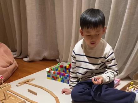 积木作品:上海磁悬浮列车变轨演示#积木搭建 #磁悬浮列车