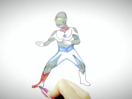 脑洞简笔画:蜘蛛侠和葛雷奥特曼合体会变成什么?#简笔画 #漫威蜘蛛侠 #画画 #手绘 #脑洞大开 #创意美术