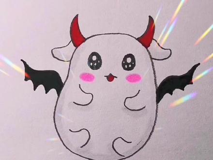 姐姐画的恶魔pk我画的恶魔。你们喜欢哪个呢?#兴趣才艺 #传统文化进青年 #简笔画 @抖音青少年