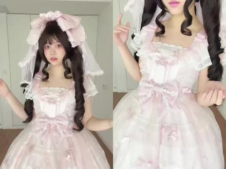 鉴定网络热门之樱花树下的告白 (美到窒息!想看看宝宝们的樱花树)#lolita #樱花树下的告白