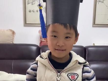 手工博士帽的制作#快乐学习快乐成长