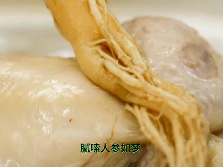 腻嗦人参如梦 ~ 我说人参如酒 ~那有什么骨头~不都一样梦龙 ~#伍佰 #再度重相逢 #恶搞 #美食