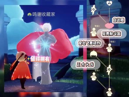 光遇鸣谢收藏家粉色贝壳斗篷白送,正太头发,动作这么赞确定不来一套❤️#光遇 #圣岛季 #Dou上热门
