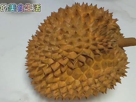 简单易学的榴莲开果技巧,学会了以后不用为开榴莲皮发愁了