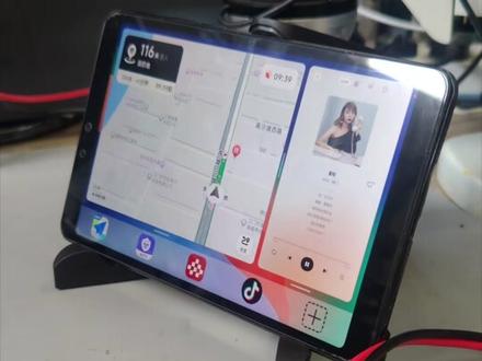 小米平板4通过刷机改系统,通过氢桌面实现车机基本功能,然后通过拆的电池改成直供电。没有电池可以放心的放在车上面进行使用。可以当娱乐屏,导航屏。#车机 #小米平板4 #车机系统 #车机升级