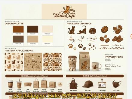 用设计skills做品牌全案设计!附详细教程!
#品牌全案设计 #设计 #电商设计 #skills #AIGC