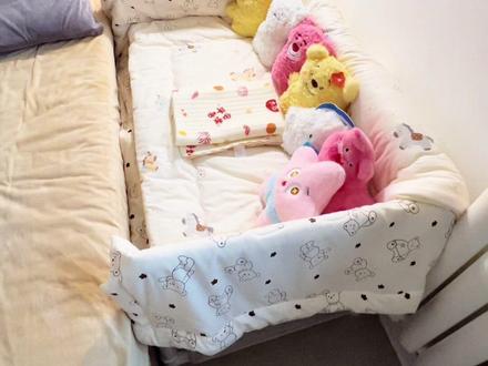 水管自制婴儿拼接床整体教程,材料清单图在群里。自取#宝藏生活家企划 #diy #记录孕期生活 #家居好物 #家居改造