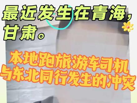 最近发生在,青海甘肃西北跑车司机和东北同行发生的冲突。继续这种低价竞争恶性循环。“今天发生在青海甘肃,明天就会发生在我们这里。”变成了资本的游戏。#西北旅游#新疆旅游 #资本游戏 #西北旅游