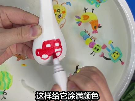 小汽车滴滴滴 画个超级简单的小汽车吧#画笔推荐