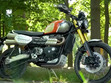 凯旋Scrambler1200复古攀爬车型介绍,越野能力不俗