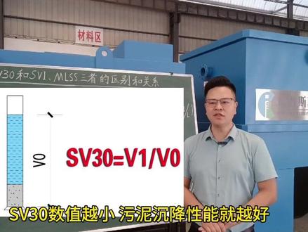 污水处理中SV30和SVI MLSS三者的区别和关系#一体化污水处理设备 #污水处理 #污水处理设备 #污水处理工程 #生活污水处理
