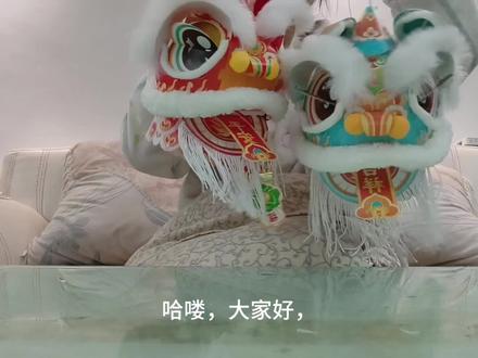 手工制作的舞狮灯笼也太可爱了吧!💡点亮后氛围感拉满,年味十足~手残党也能轻松上手!✨#手工DIY #年味装饰