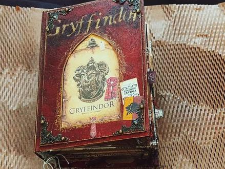 格兰芬多主题手帐翻翻看#手帐 #哈利波特