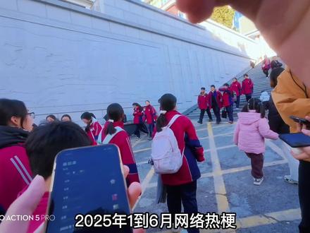 2025年1到6月网络热梗#街头挑战 #街头采访 #vlog日常 #流量