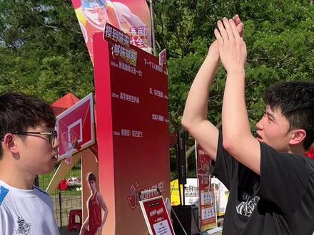 为什么这么瘦 投篮却毫不费力#投篮教学#谢幕幕#康师傅上场即主场