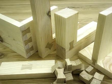 古代榫卯博大精深,难怪会如此坚固耐用。现代工艺更加高效精确!