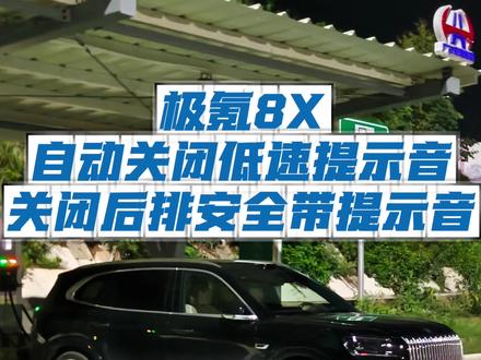 极氪8X设置关闭低速提示音以及后排提醒 #极氪8x #智能用车日常 #dou是好车