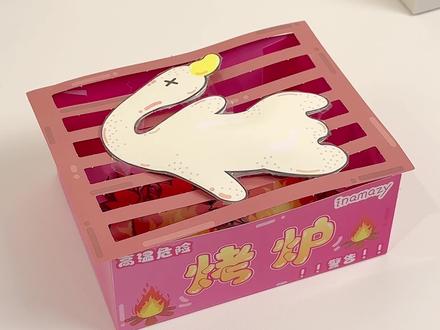 沉浸式桌面烤鸭! #大人也要玩玩具 #diy #沉浸式