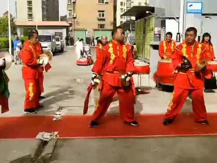 太原锣鼓经典大钹挽花动作#太原锣鼓 #非物质文化遗产