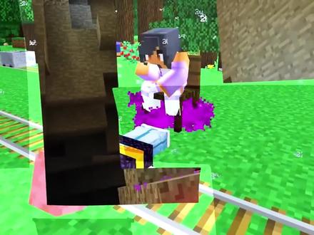 我的世界:天才小米蕉用她的聪明才智帮助可乐逃离危险。 #我的世界 #小米蕉解说