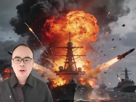 美国海军第五舰队遭打击!#国际新闻 #国际局势