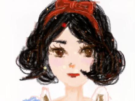 白雪公主是你童年记忆吗?动画片可以回放,但童年无法重来 快@男朋友给你画吧#备忘录手绘 #白雪公主
