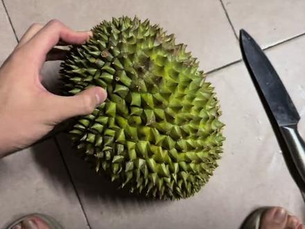 开拼多多买的榴莲看看怎么样 #榴莲