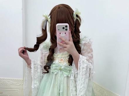 188🥕的平价中华风Lolita双色测评! 有这好东西店家你不宣传糊涂啊!!#吃我一波lolita安利 #平价lo裙 #平价lolita #中华风lolita