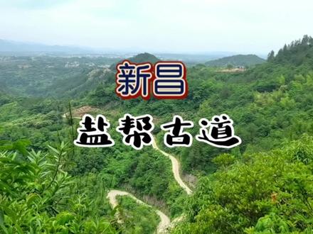 盐帮古道从青宅到赤岩村,全长12.5公里。依山临溪,形态保存完好#古道 #山居生活 #风水宝地 #氧吧 #故乡的原风景
