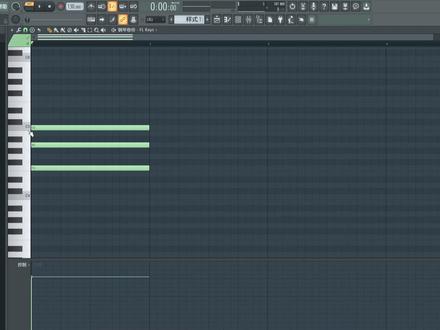 flstudio水果钢琴窗调整音符的力度及声像#flstudio编曲 #flstudio水果编曲视频教程#DJ舞曲